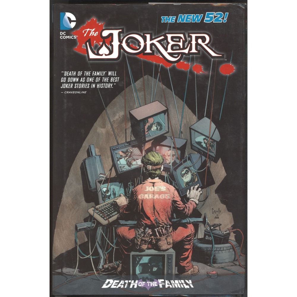 DC Comics Hardcover Joker Death of the Family New 52 # Graphic Novel